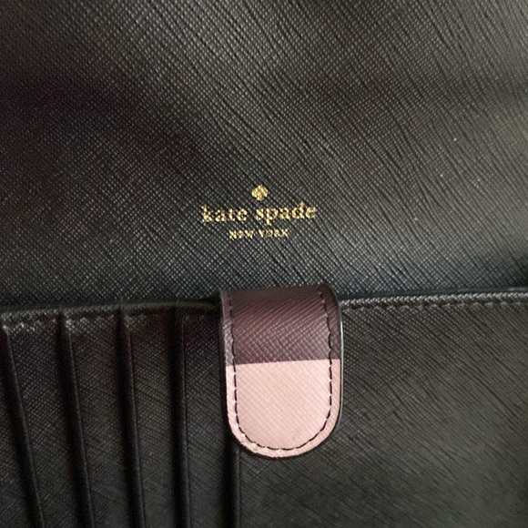 KATE SPADE ♠️ New York LAUREL WAY GEO SPOTLIGHT PINK MULTI CROSSBODY BAG EUC - Picture 13 of 17